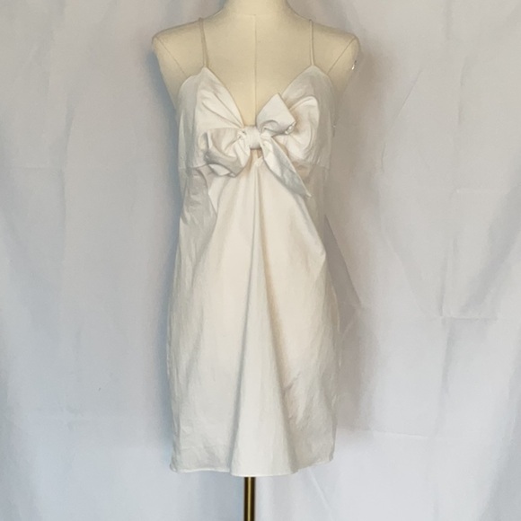 NWT SIMON MILLER x Mango Sol dress Macadamid size 6 - Picture 2 of 7